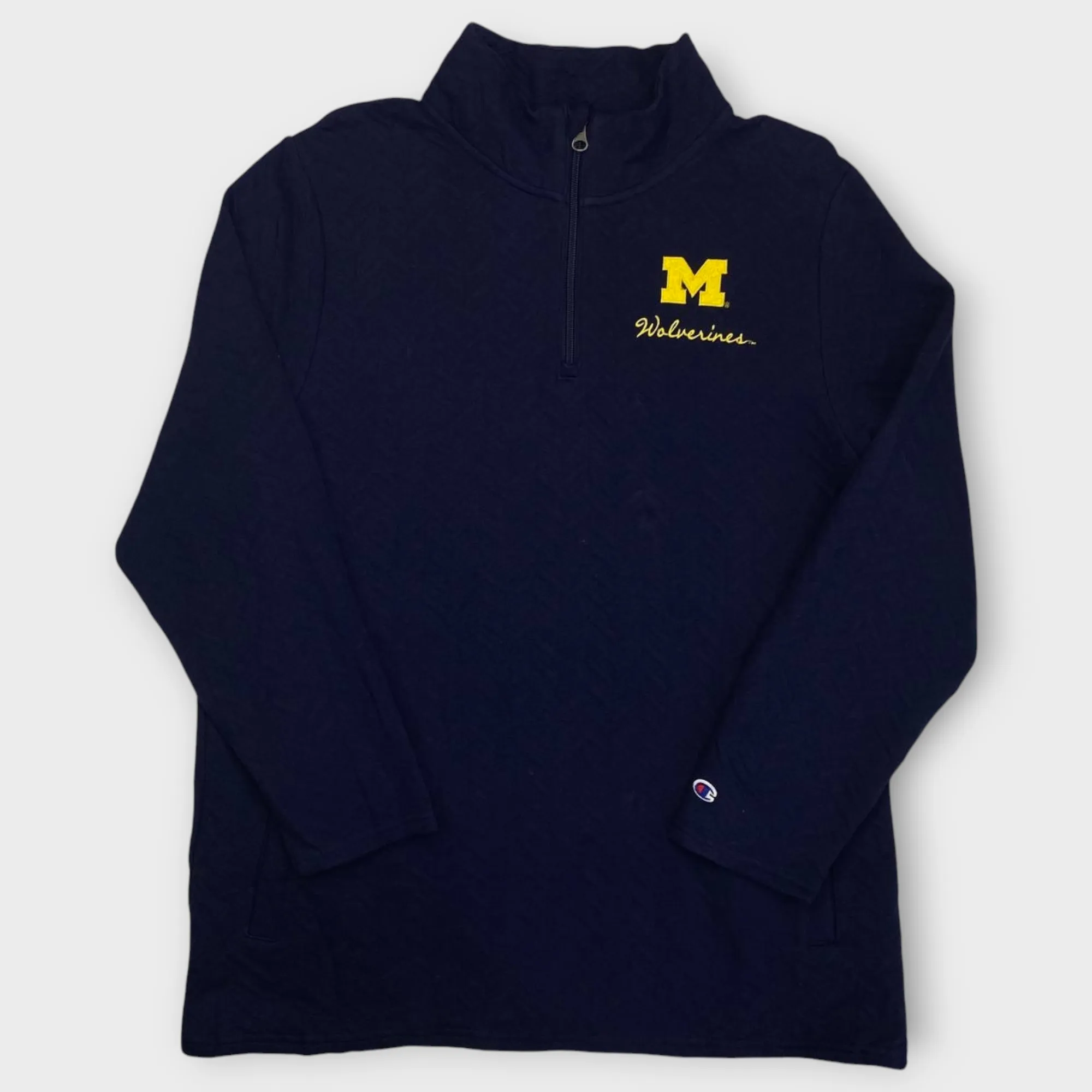 Women Champion Quarter Zip Sweatshirt (L)