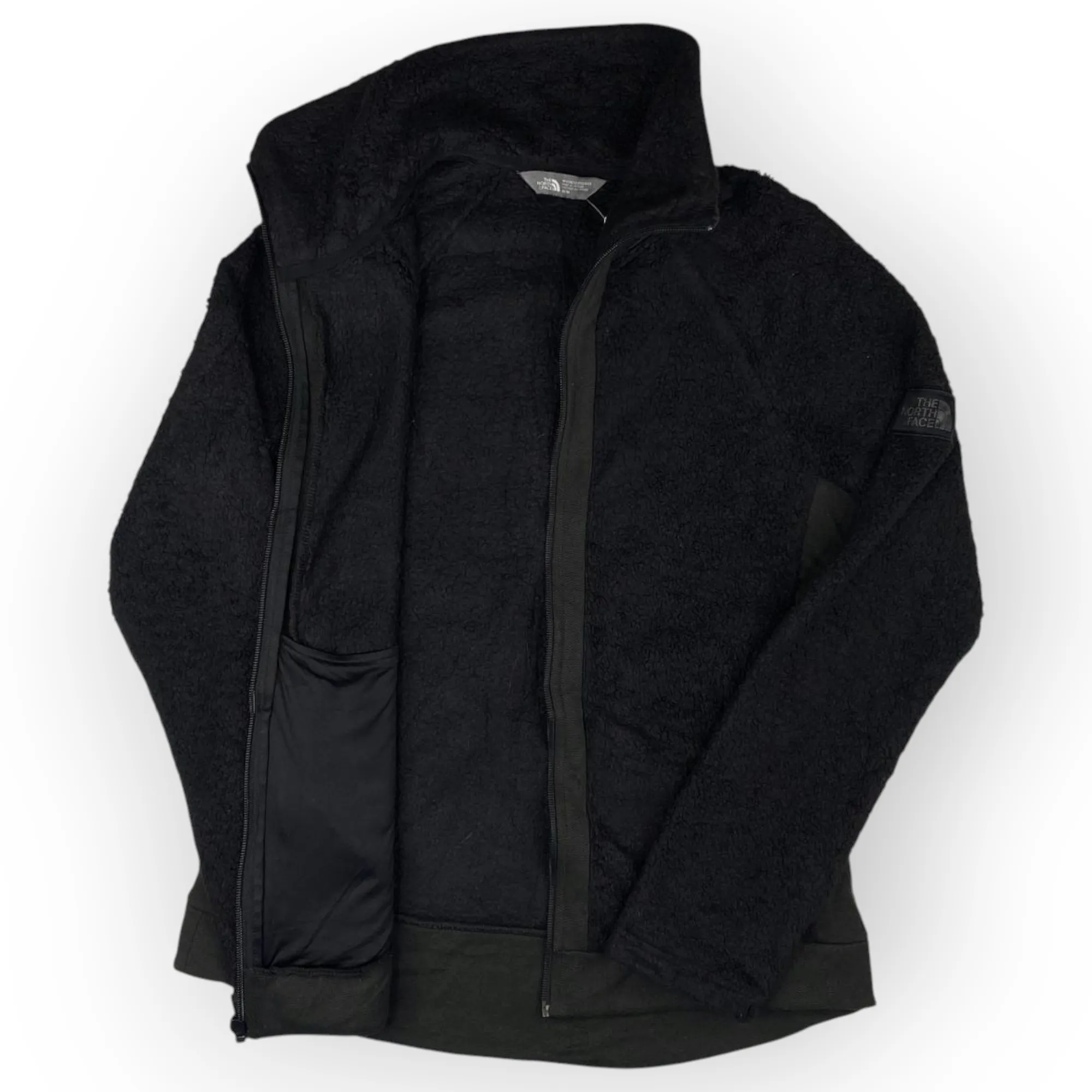 Women The North Face Zip Up Fur (M)