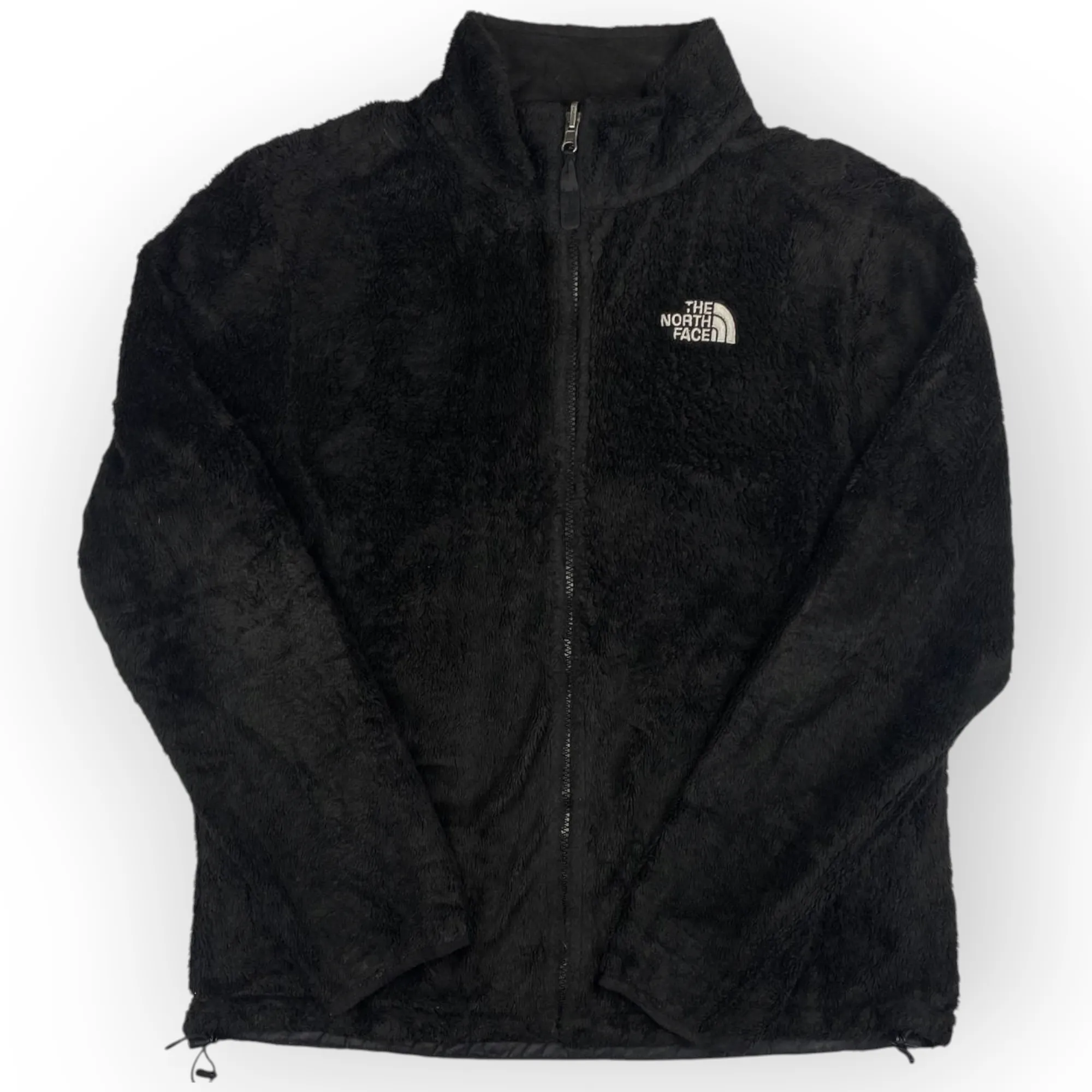 Women The North Face Zip Up Fur (L)