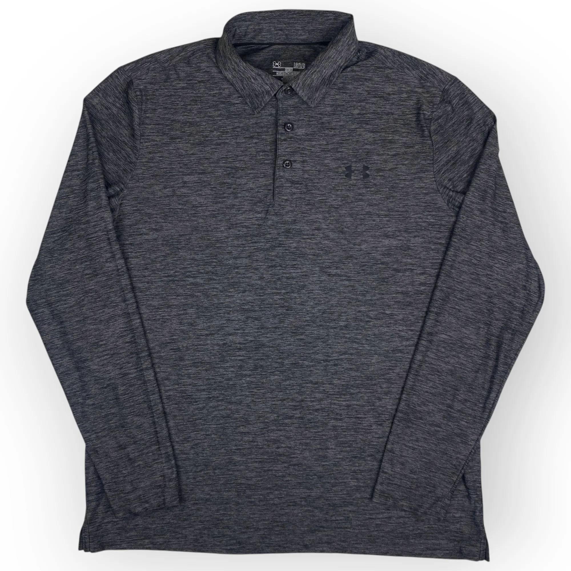  Under Armour Sportive Long-Sleeve Polo Shirt (L-XL)